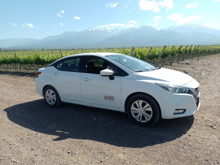 one of our vehicles, it is a Nissan Versa